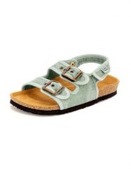 Natural world Sandały w kolorze turkusowym rozmiar: 30. Niebieskie sandały Natural World, bez wzorów, klasyczne, z otwartym noskiem, bez obcasa, bez zapięcia. Za 121.99 zł.