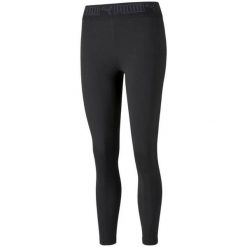 Damskie Elastyczne Legginsy 7/8. Czarne legginsy Puma, s, bez wzorów. Za 224.99 zł.