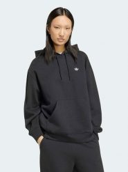 Adidas Bluza w kolorze czarnym rozmiar: S. Czarne bluzy Adidas, s, bez wzorów, z kapturem. Za 154.95 zł.