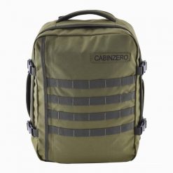 Plecak torba podręczna CabinZero Military 28 L CZ19. Zielone plecaki CABINZERO, bez wzorów. Za 395.00 zł.