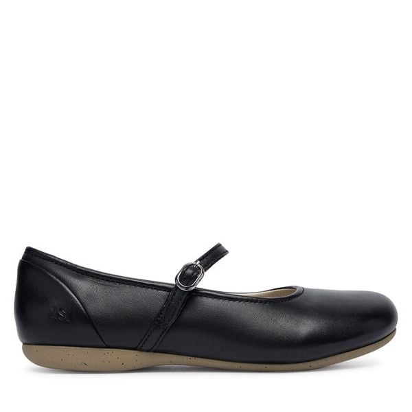 Baleriny Josef Seibel. Czarne baleriny Josef Seibel, bez wzorów, bez obcasa. Za 389.99 zł.