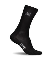 Skarpety Rowerowe Luxa Rowerek. Czarne skarpety LUXA, bez wzorów, z materiału. Za 49.90 zł.
