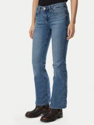 Guess Jeansy W6BAJ7 D2094 Niebieski Bootcut Fit. Niebieskie jeansy Guess, z aplikacjami. Za 445.99 zł.