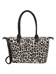 Charm Torebka w kolorze kremowo-czarnym - 42 x 25 x 15 cm rozmiar: onesize. Brązowe torby na laptopa Charm, bez wzorów, z materiału, na ramię. Za 123.25 zł.