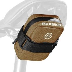 Torba rowerowa pod siodełko narzędziowa Rockbros F006. Zielone torebki klasyczne ROCKBROS, bez wzorów, bez dodatków. Za 59.99 zł.