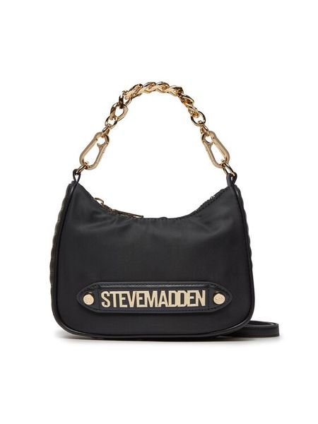 Steve Madden Torebka Bkhai SM13001125-04004-B-G Czarny. Czarne listonoszki Steve Madden, bez wzorów, z materiału, bez dodatków. Za 419.99 zł.