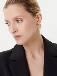 Elisabetta Franchi Kolczyki OR-02A-56E2-240 Złoty. Żółte kolczyki Elisabetta Franchi, metalowe. Za 1,039.00 zł.