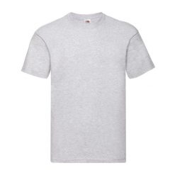 Koszulka Unisex Dla Dorosłych Original Heather. Szare bluzki FRUIT OF THE LOOM, xl, bez wzorów, sportowe, bez kołnierzyka, bez ramiączek. Za 33.99 zł.