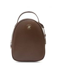Beverly Hills Polo Club Plecak BHPC-W-06-A23 Brązowy. Brązowe plecaki Beverly Hills Polo Club, bez wzorów, z materiału. Za 169.99 zł.