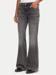 HUGO Jeansy Gelissa_3 50568482 Szary ciemny Bootcut Fit. Szare jeansy Hugo, bez wzorów. Za 529.99 zł.