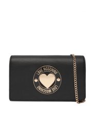 LOVE MOSCHINO Torebka JC4368PP0NKG0000 Czarny. Czarne torebki klasyczne Love Moschino, bez wzorów, ze skóry, bez dodatków. Za 709.99 zł.