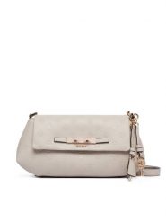 Guess Torebka Carmella HWPD22 25200 Kremowy. Białe listonoszki Guess, z aplikacjami, ze skóry, bez dodatków. Za 584.99 zł.