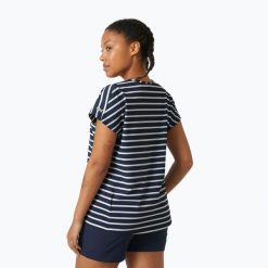 Koszulka damska Helly Hansen Thalia Summer Top. Niebieskie koszulki sportowe Helly Hansen, bez wzorów, bez ramiączek. Za 209.00 zł.