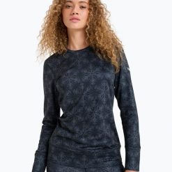Bluza termoaktywna damska ROXY Daybreak Brushed. Czarne bluzy Roxy, l, bez wzorów, z elastanu, bez kaptura. Za 219.99 zł.