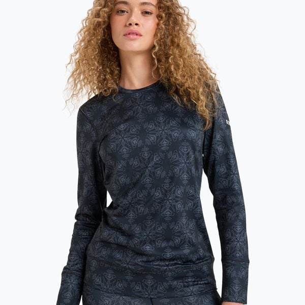 Bluza termoaktywna damska ROXY Daybreak Brushed. Czarne bluzy Roxy, l, bez wzorów, z elastanu, bez kaptura. Za 219.99 zł.