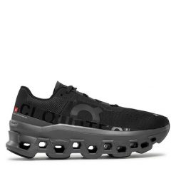 Buty do biegania On. Czarne obuwie sportowe On, bez zapięcia, do biegania. Za 849.99 zł.