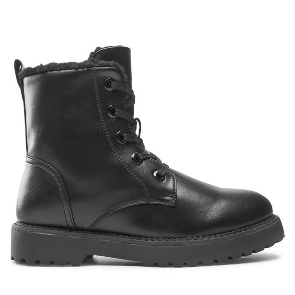 Botki Clara Barson. Czarne botki Clara Barson, bez wzorów, bez obcasa, na płaskiej podeszwie, bez zapięcia. Za 119.99 zł.