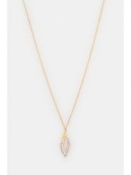 ATELIER DU DIAMANT Złoty naszyjnik "Antonella" z diamentami - dł. 42 cm rozmiar: onesize. Żółte naszyjniki ATELIER DU DIAMANT, z diamentem, złote. Za 1,122.99 zł.