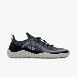 Buty turystyczne damskie Vivobarefoot Primus Trail Knit FG. Czarne trekkingi Vivobarefoot, do biegania. Za 693.40 zł.