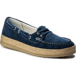 Espadryle GEOX - D Maedrys C D724EC 00022 C4008 Denim. Niebieskie espadryle Geox, bez wzorów, z denimu, bez obcasa, na płaskiej podeszwie, bez zapięcia. W wyprzedaży za 189.00 zł.