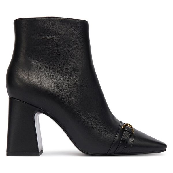 Botki Coccinelle. Czarne botki Coccinelle, bez wzorów, bez obcasa, na słupku, bez zapięcia. Za 1,299.00 zł.