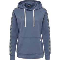 Bluza damska z kapturem Hummel Lmove Classic. Niebieskie bluzy Hummel, s, bez wzorów, z kapturem. Za 252.00 zł.