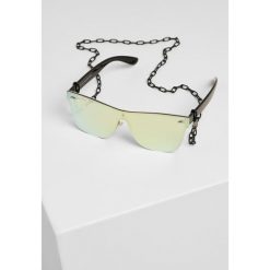 Okulary przeciwsłoneczne Urban classic 103 chain. Czarne okulary przeciwsłoneczne Urban Classics, bez wzorów, sportowe. Za 168.00 zł.