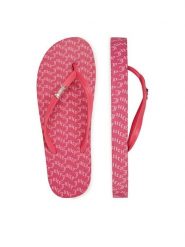Juicy Couture Japonki 800293 Różowy. Czerwone klapki Juicy Couture, bez wzorów, z syntetyku, bez obcasa. Za 79.99 zł.