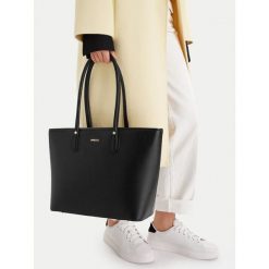 Torebka MEXX. Czarne shopper Mexx, bez wzorów, bez dodatków. Za 299.99 zł.