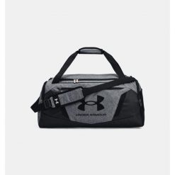 Torba sportowa UNDER ARMOUR Undeniable 5.0 Medium Duffle Bag wodoodporna. Czarne torby na ramię Under Armour, bez wzorów, sportowe, na ramię, bez dodatków. Za 159.99 zł.