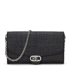 Torebka LAUREN RALPH LAUREN. Czarne torebki klasyczne Lauren Ralph Lauren, bez wzorów, bez dodatków. Za 619.99 zł.