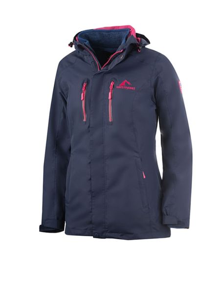 Westfjord Kurtka funkcyjna 3w1 "Hverfjall" w kolorze granatowo-różowym rozmiar: XS. Niebieskie kurtki sportowe Westfjord, m, bez wzorów, z dzianiny, bez kaptura, outdoorowe. Za 276.05 zł.