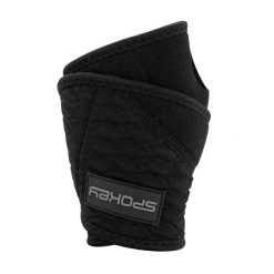 Opaska Na Nadgarstek Fitbit. Czarne paski Spokey, bez wzorów, sportowe. Za 42.99 zł.