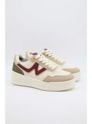 Bellucci Sneakersy w kolorze beżowo-bordowym rozmiar: 37. Brązowe trampki Bellucci, bez wzorów, bez zapięcia. Za 96.60 zł.