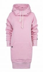Bluza sportowa z kapturem damska DEEP TRIP Luzak. Czerwone bluzy DEEP TRIP, l, bez wzorów, z bawełny, z kapturem. Za 369.00 zł.