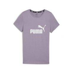 Młodzieżowa koszulka z logo Essentials PUMA Pale Plum Purple. Fioletowa bluzki Puma, m, bez wzorów, młodzieżowe, bez kołnierzyka, bez ramiączek. Za 47.99 zł.
