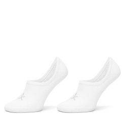 Stopki Calvin Klein. Białe skarpety Calvin Klein, bez wzorów. Za 49.99 zł.