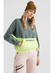 O'Neill Bluza polarowa "Rutile" w kolorze zielonym rozmiar: M. Zielone bluzy O'Neill, m, bez wzorów, z polaru, bez kaptura. Za 140.53 zł.