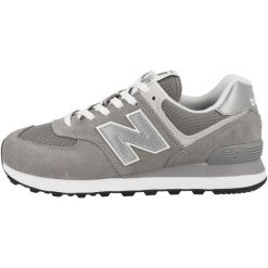 Sneakersy damskie New Balance 574 buty sportowe czarne (WL574EVG). Brązowe obuwie sportowe New Balance, z materiału, bez zapięcia, trekkingowe, New Balance 574. Za 632.00 zł.