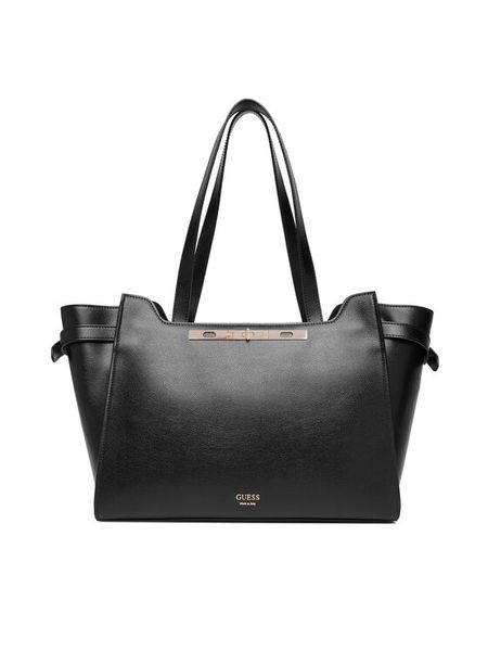 Guess Torebka HWAMGP L5481 Czarny. Czarne shopper Guess, z aplikacjami, ze skóry, bez dodatków. Za 1,259.00 zł.