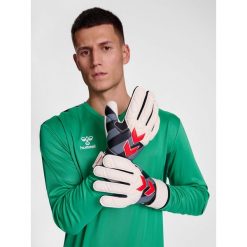 Rękawice bramkarskie Hummel Allround Grip. Białe rękawiczki Hummel, bez wzorów. W wyprzedaży za 107.50 zł.