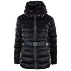 Damska kurtka puchowa Peak Mountain Agnela. Czarne kurtki narciarskie Peak Mountain, bez wzorów, z puchu, bez kaptura, narciarskie. W wyprzedaży za 420.00 zł.