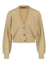 TAIFUN Kardigan w kolorze beżowym rozmiar: 48. Brązowe kardigany Taifun, bez wzorów, z wełny. Za 224.95 zł.