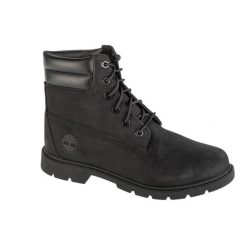 Trapery damskie, Linden Woods WP 6 Inch. Czarne trapery i śniegowce Timberland. Za 923.00 zł.
