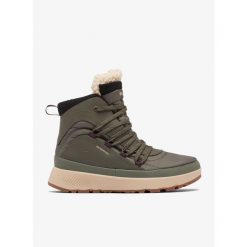 Buty zimowe damskie Columbia Red Hills Omni-Heat. Zielone trekkingi Columbia, trekkingowe. Za 366.99 zł.
