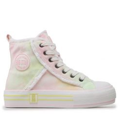 Trampki Big Star Shoes. Zielone trampki BIG STAR SHOES, bez wzorów, bez zapięcia. Za 139.99 zł.