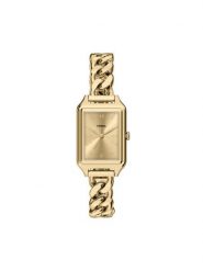 Fossil Zegarek Raquel ES5478 Złoty. Żółte, analogowe zegarki Fossil, ze stali. Za 979.99 zł.