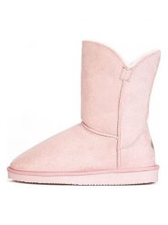 ISLAND BOOT Kozaki zimowe "Adeline" w kolorze jasnoróżowym rozmiar: 37. Różowe kozaki Island Boot, na zimę, z materiału, bez obcasa, bez zapięcia. Za 130.99 zł.