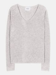 Perfect Cashmere Kaszmirowy sweter "Shannon" w kolorze jasnoszarym rozmiar: XXL. Szare swetry Perfect Cashmere, xxl, bez wzorów, z kaszmiru, bez ramiączek. Za 202.50 zł.