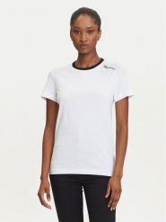 Karl Lagerfeld Jeans T-Shirt A3W17051 Biały Slim Fit. Białe t-shirty Karl Lagerfeld Jeans, m, bez wzorów, z bawełny, bez kołnierzyka, bez ramiączek. Za 219.99 zł.
